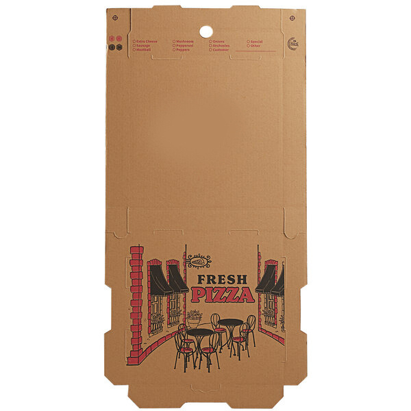 KM factory supply wholesale pizza box price food grade pizza box with logo