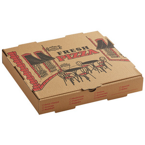 KM factory supply wholesale pizza box price food grade pizza box with logo