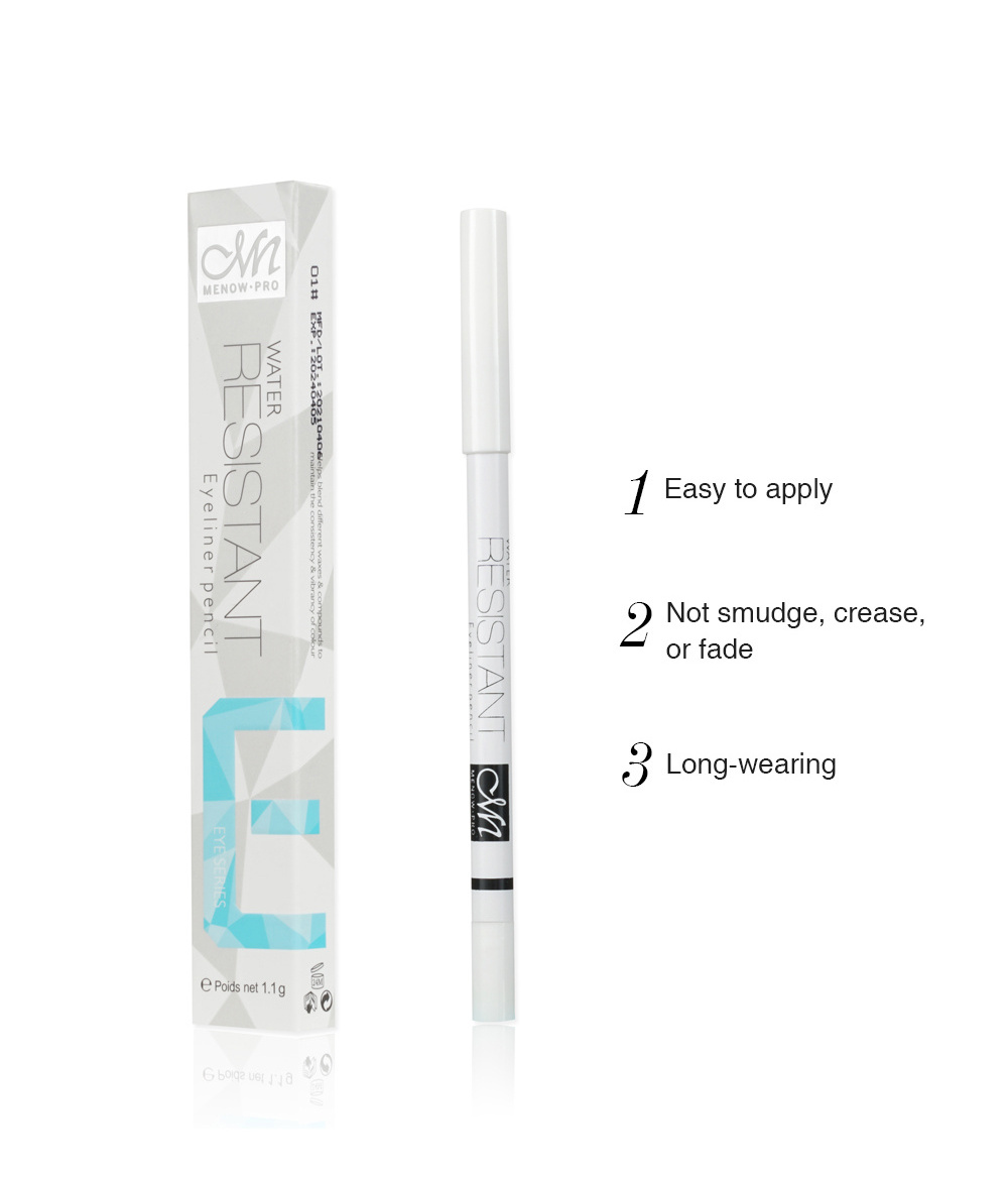 Menow P15012 makeup long lasting white eyeliner pencil