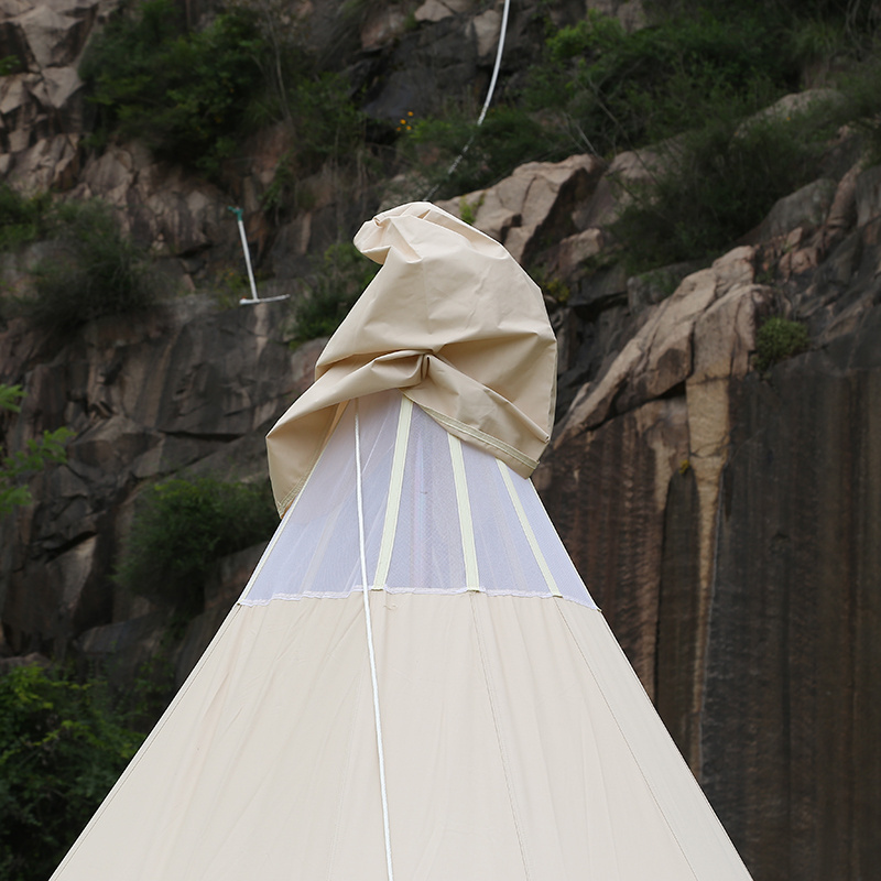 Outdoor large 3M 4M 5M 6M 7M teepee yurt glamping tent Party wedding tent for sale