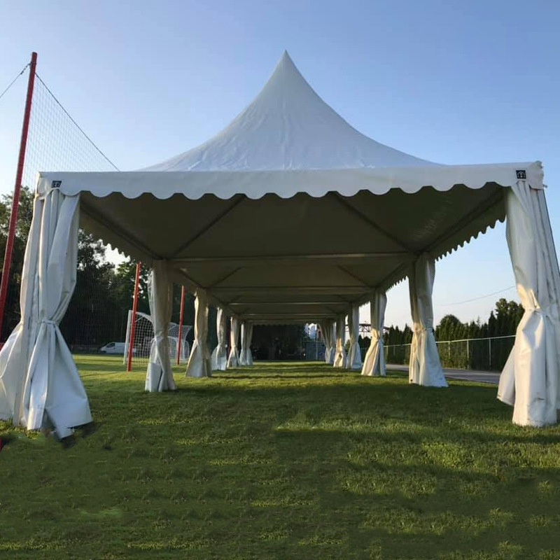 100 people Outdoor waterproof  transparent large wedding event party pagoda tent