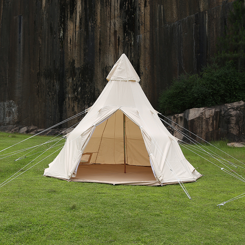 Outdoor large 3M 4M 5M 6M 7M teepee yurt glamping tent Party wedding tent for sale