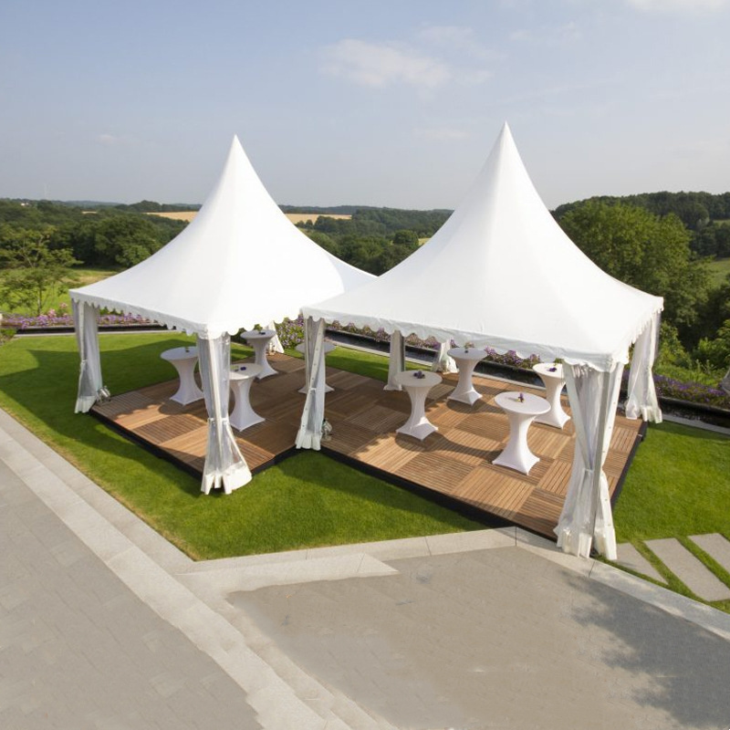 100 people Outdoor waterproof  transparent large wedding event party pagoda tent