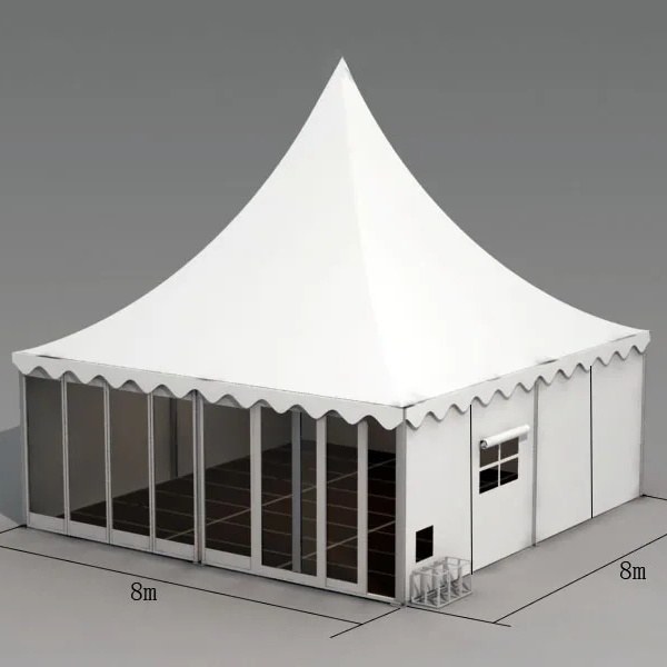 High quality outdoor waterproof  aluminum pagoda tent 3x3 4x4 5x5 party tent