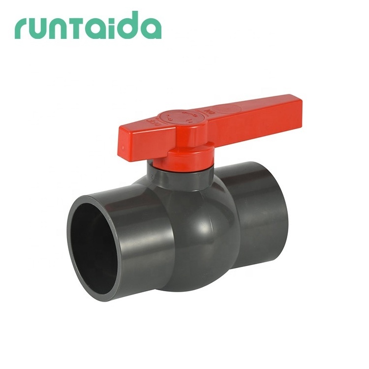 1 inch 4 inch  DN10 DN20 DN25 20mm PN16 mini plastic pvc upvc ball valve