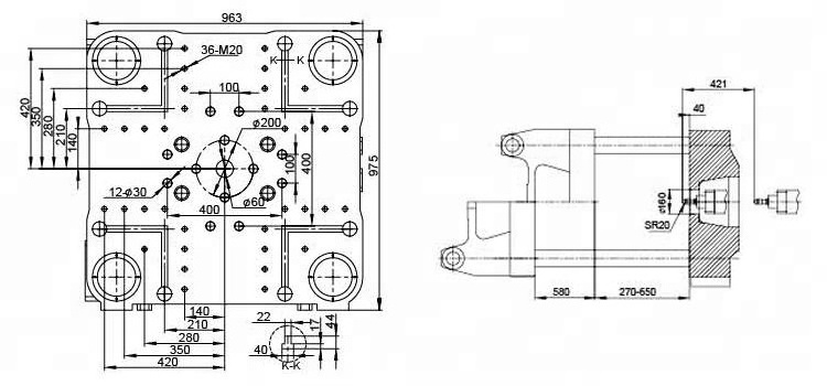 Sanshun China 338Ton Fixed Pump China Injection Molding Machine Moulding Disposable Plastic Food Container Machine