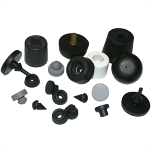 Non slip screw round black silicone rubber feet silicon bumper stoppers