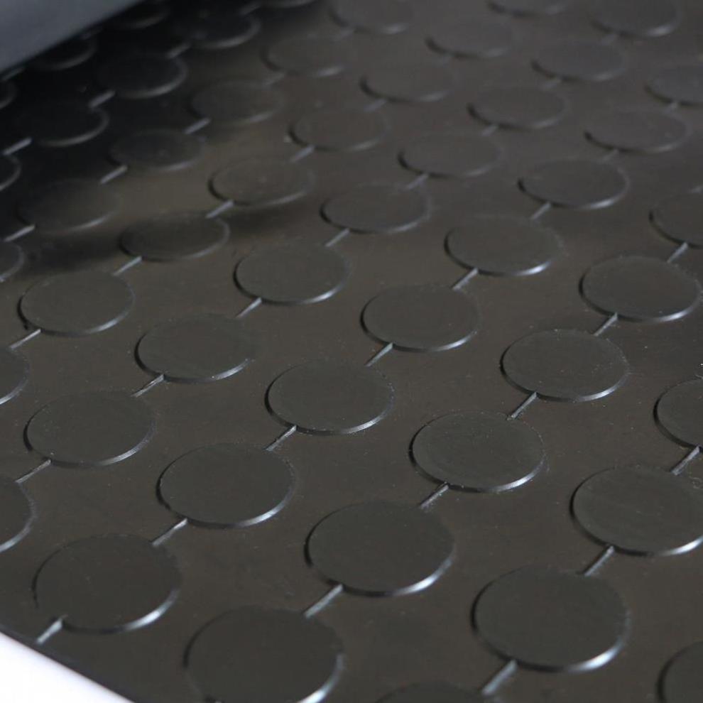 Round Stud Rubber Sheet/Coin Sheeting in Roll/Anti-slip Mat