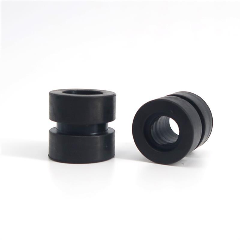 Customized leak proof silicone rubber plug end caps / square shape cabe grommet for cable gland