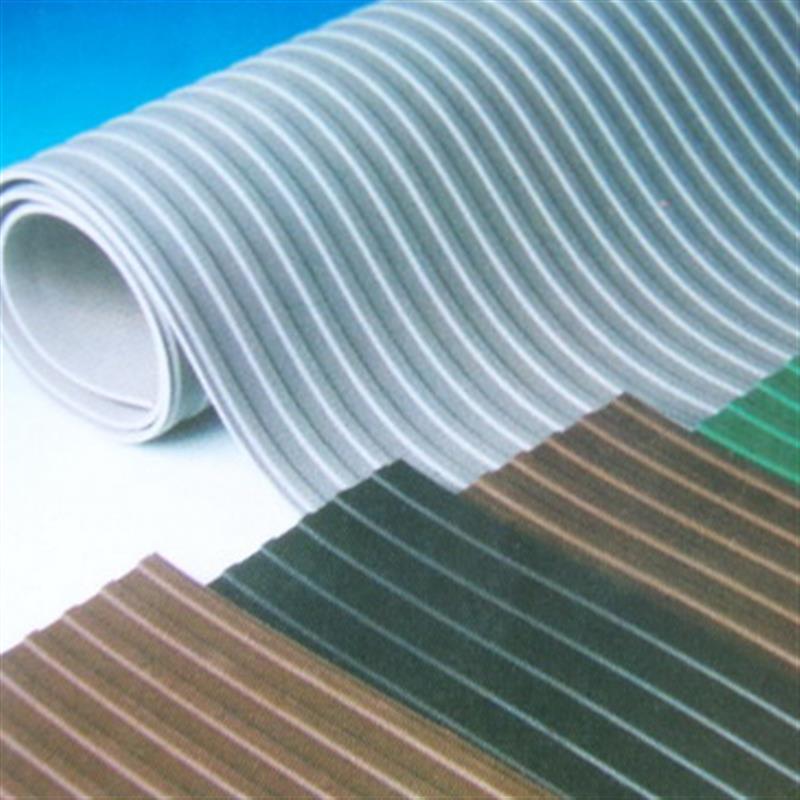 Fine Ribbed Rubber Sheet/Corrugated / Rolls for Flooring