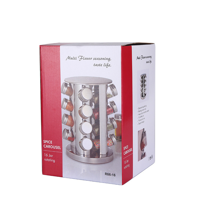 Revolving Countertop Spice Rack Organizer Countertop Rack Tower Organizer Spice Rack Organizer with Jars