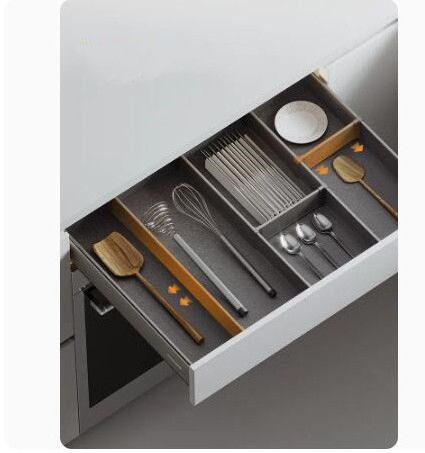 Goldmine kitchen pull out shelves cabinet shallow pullout drawers with dividers cabinet pullout drawer storage system