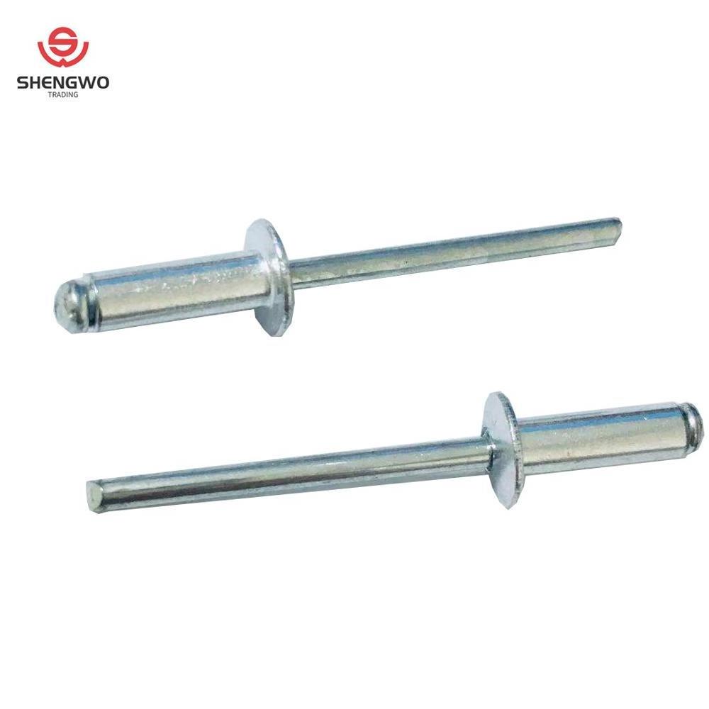 DIN7337 Open Type Domed Head Aluminium Blind Pop Rivets