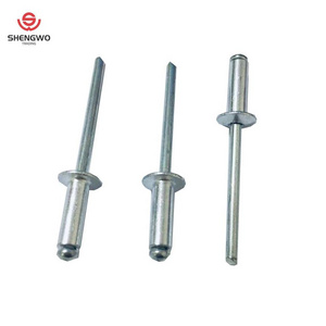 DIN7337 Open Type Domed Head Aluminium Blind Pop Rivets