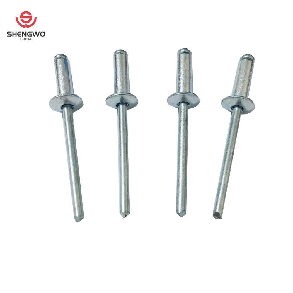 DIN7337 Open Type Domed Head Aluminium Blind Pop Rivets