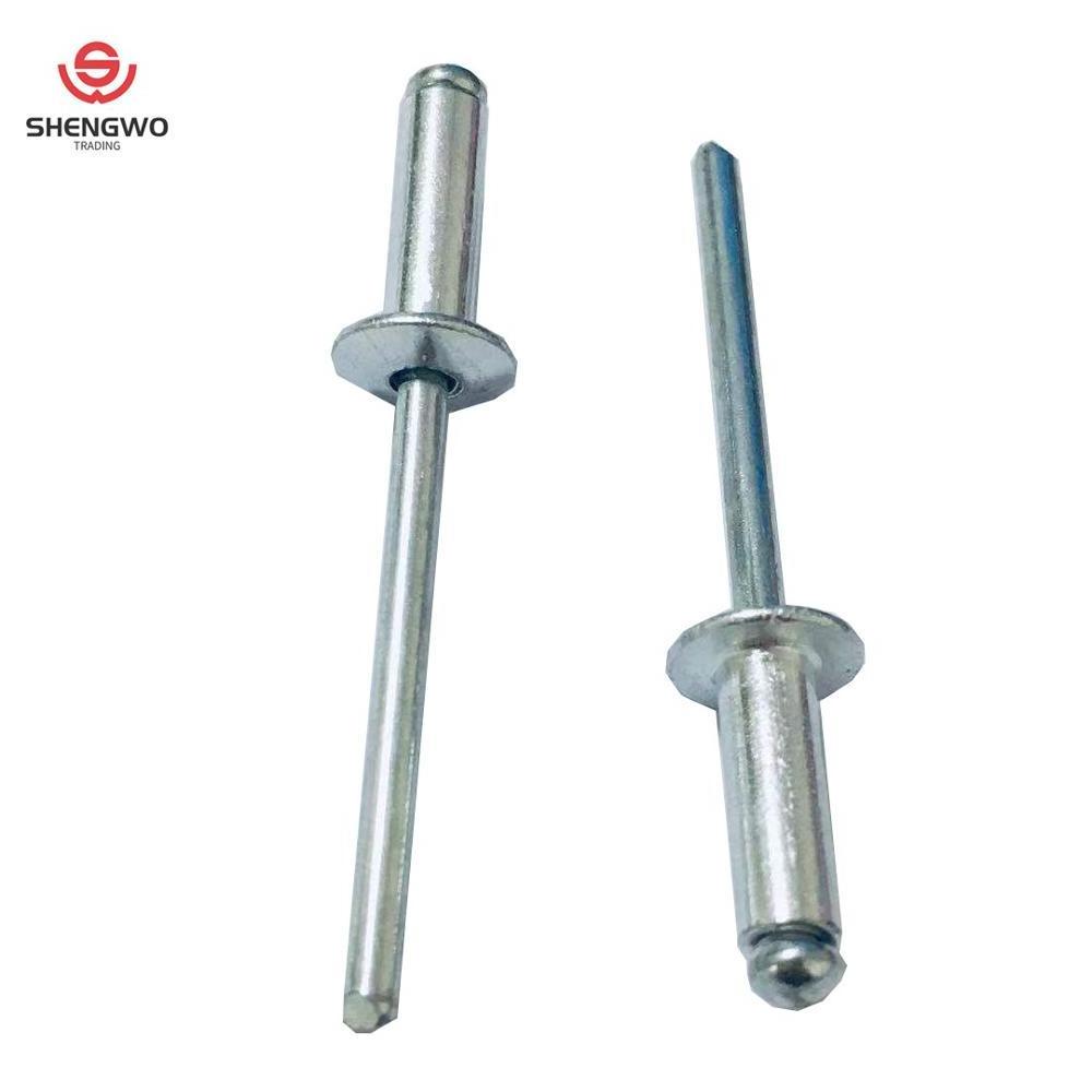 DIN7337 Open Type Domed Head Aluminium Blind Pop Rivets