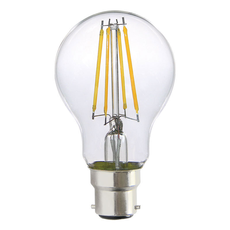 Filament Bulb E27 B22 Decorative Lamp Bulb Sensor Pt30 Led Device LED Light BULB LED A60 Glass Clear Glass 4W 6W 7W 8W 9W AC 80