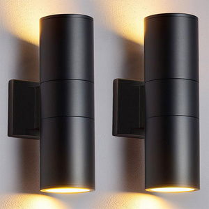 Up Down Exterior Outdoor Lighting Fixture Sconce Wall Lamp Waterproof Decor Lights LED AC Wall Mount E27 Gu10 Replaceable Modern