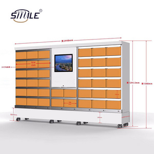 SMILE Customized Wardrobe Wash Clothes Parcel Technology Delivery Box Intelligent Storage Clothes Cabinet Smart Laundry Locker