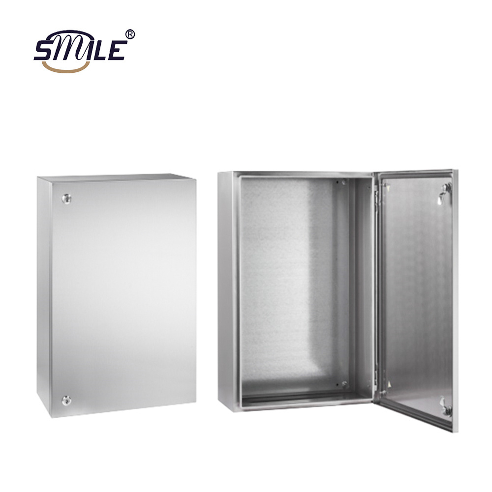 SMILETECH Custom Steel Electrical Enclosure Box Ip65 Waterproof Metal Stainless Steel Electrical Box Cabinet