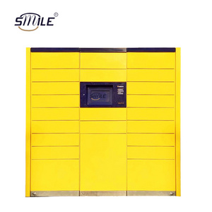 SMILE design brands wholesale customized smart locker cabinet ith colors doors and smart APP locks