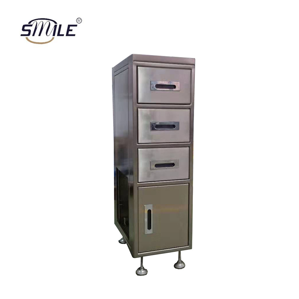 SMILE custom 4 Drawer Vertical stainless Steel Office Filing Storage Cabinet Metal File Cabinet with Locking