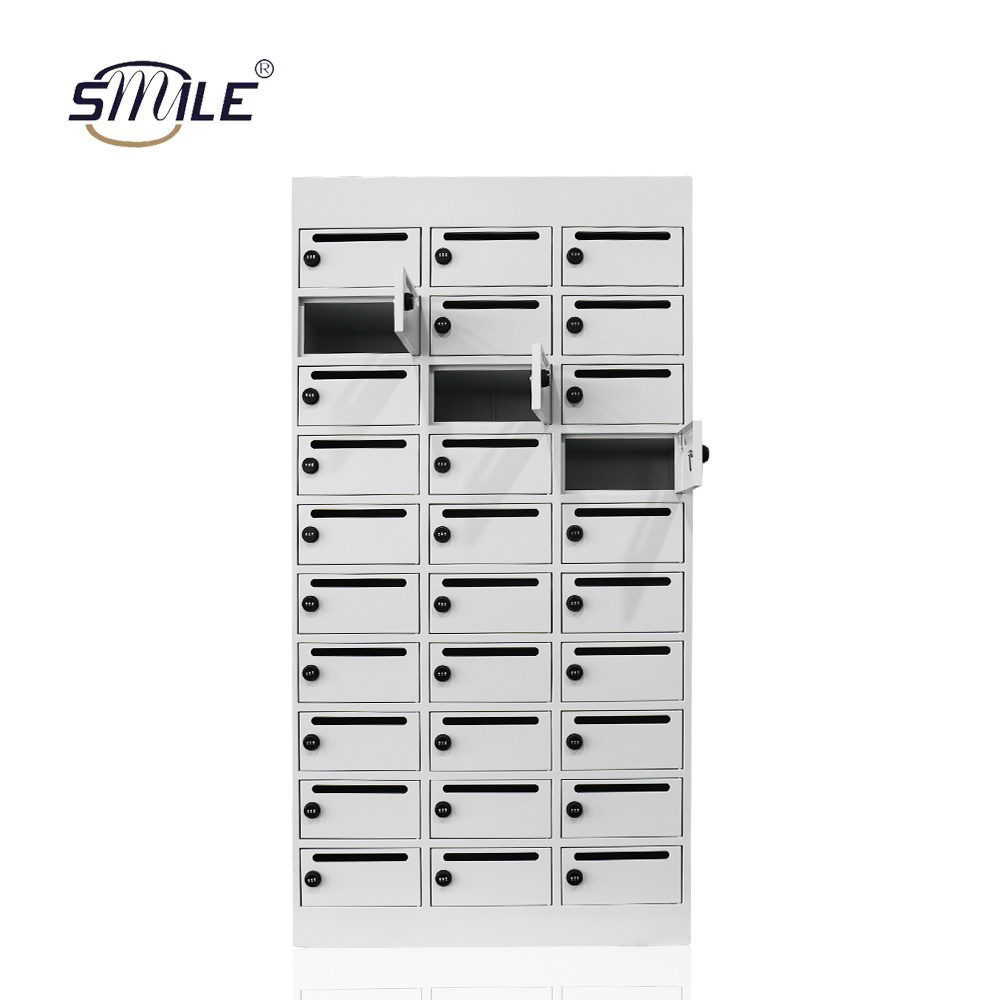 SMILE Customized  multi-door outdoor mailbox Commercial Stainless Steel Mailbox For Sale Locking Mailbox Postbox