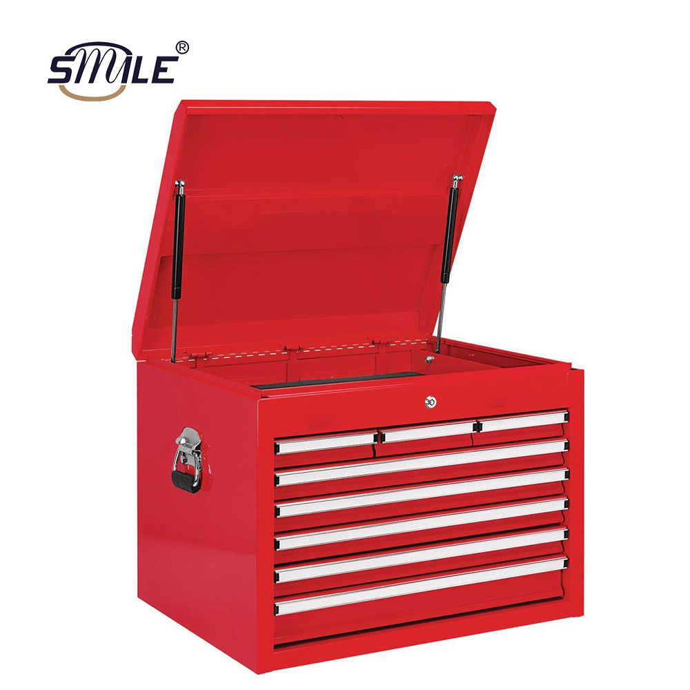 SMILE Custom Steel Job Site Tool Box Van Storage Stainless Steel Tool Box Vault Site Security Tool Box