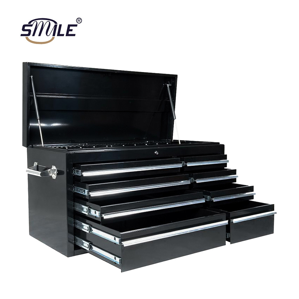 SMILE Custom Steel Job Site Tool Box Van Storage Stainless Steel Tool Box Vault Site Security Tool Box