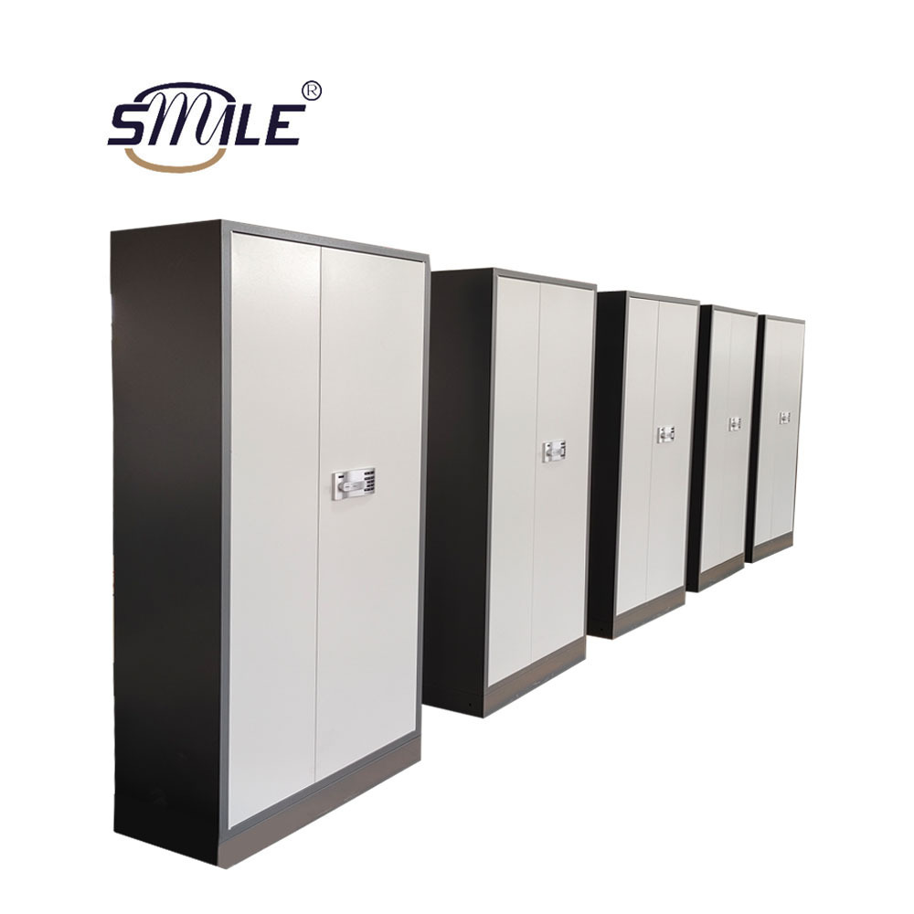 SMILE fireproof and anti-pry security file cabinet Double galvanized steel plate, heavy duty safe with fireproof lock