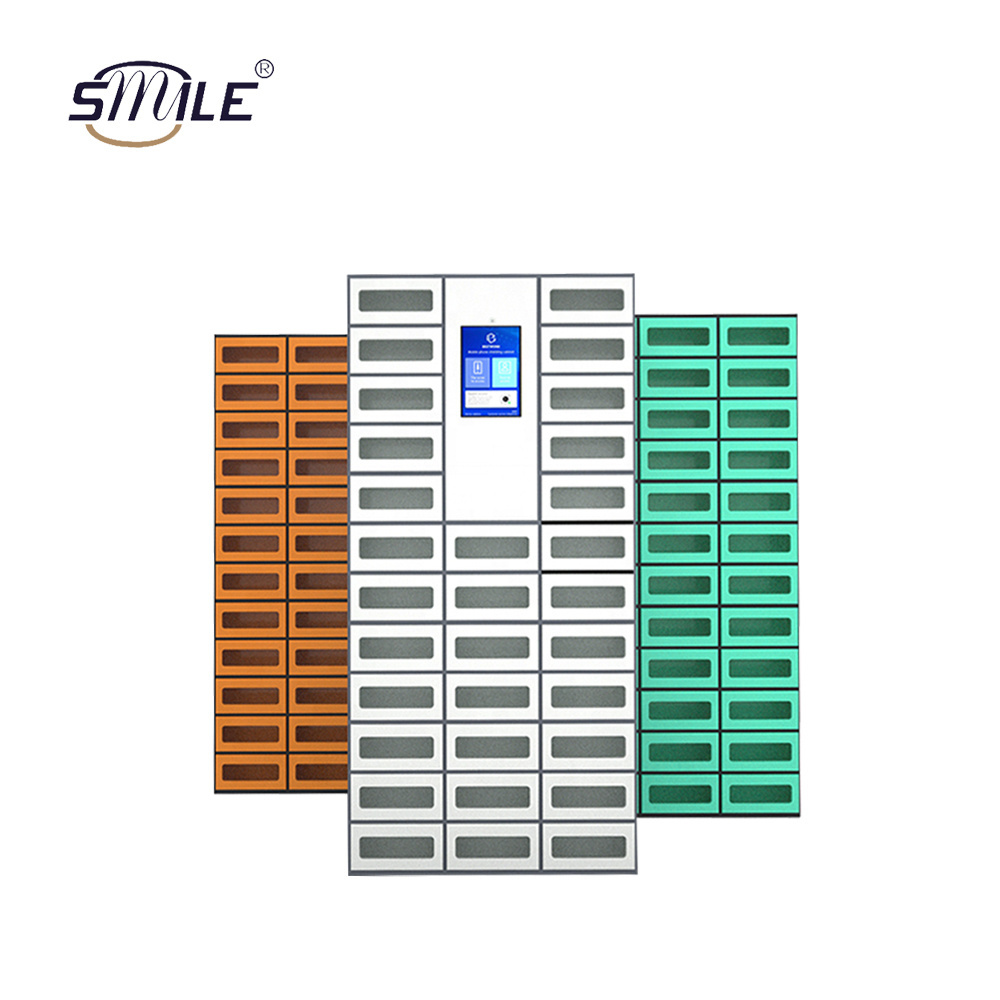 Custom Factory Metal Lockers Storage Cabinets Outdoor Electronic Key Lockers Mobile Phone Locker