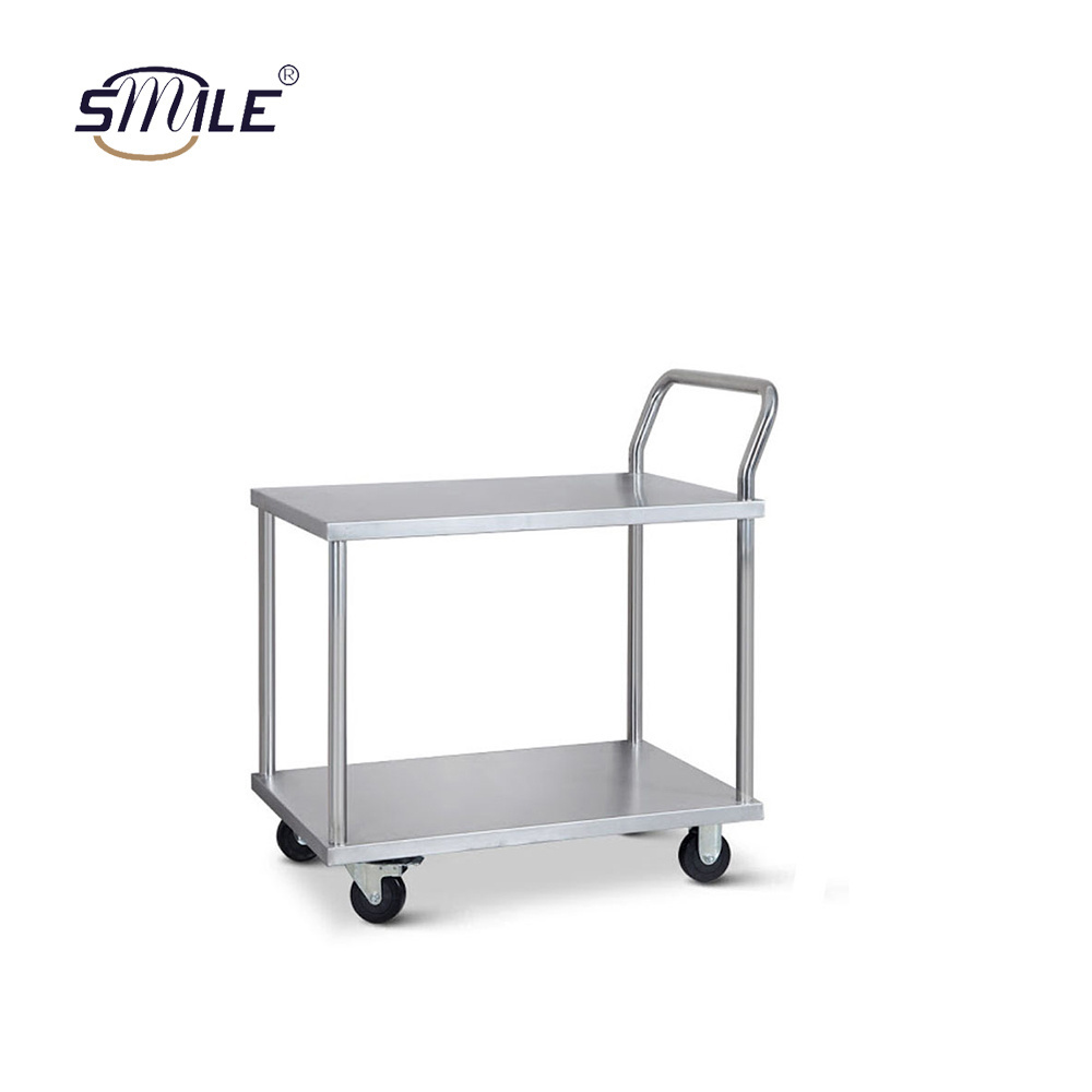 CHNSMILE custom service kids trolley school bag hand cart trolley wheels steel platform transport trolley