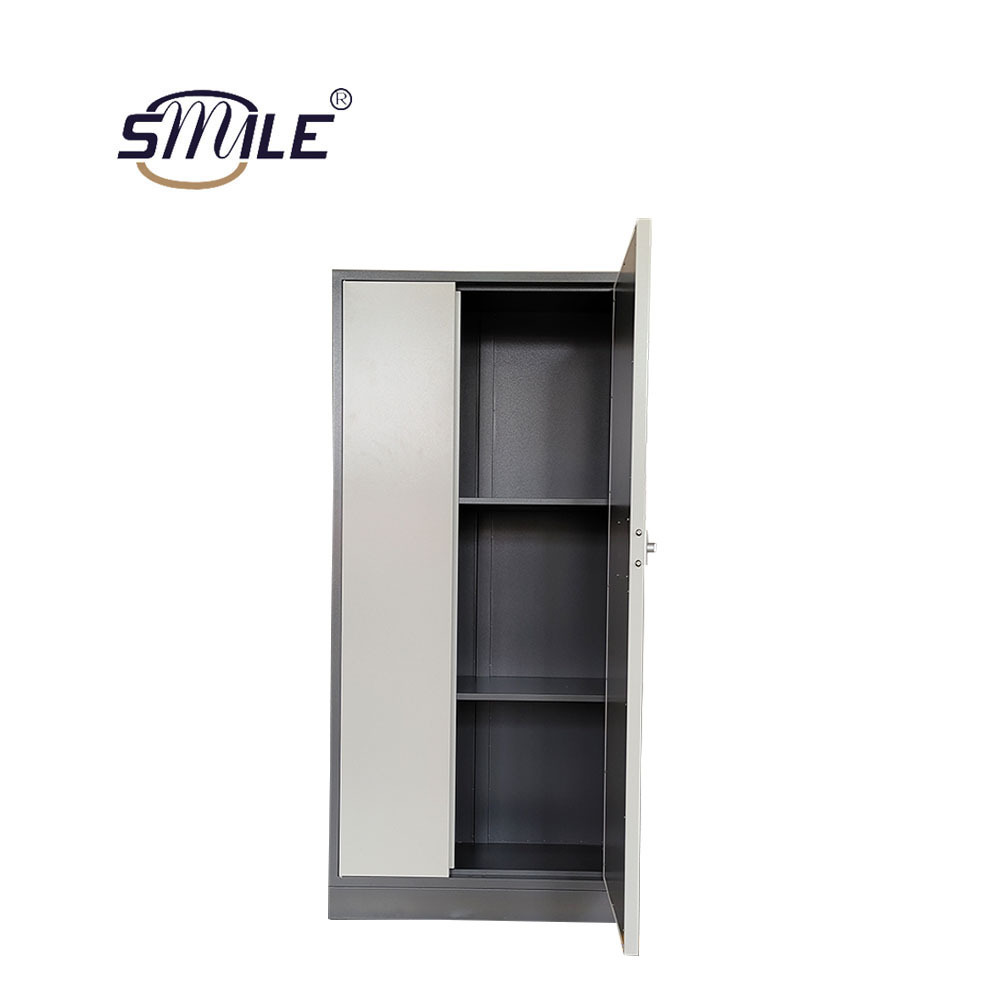 SMILE fireproof and anti-pry security file cabinet Double galvanized steel plate, heavy duty safe with fireproof lock