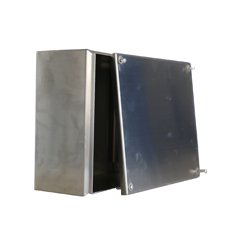 Sheet Metal Fabrication Outdoor Waterproof Sheet Stainless Steel Electric Enclosure Meter Junction Metal Box