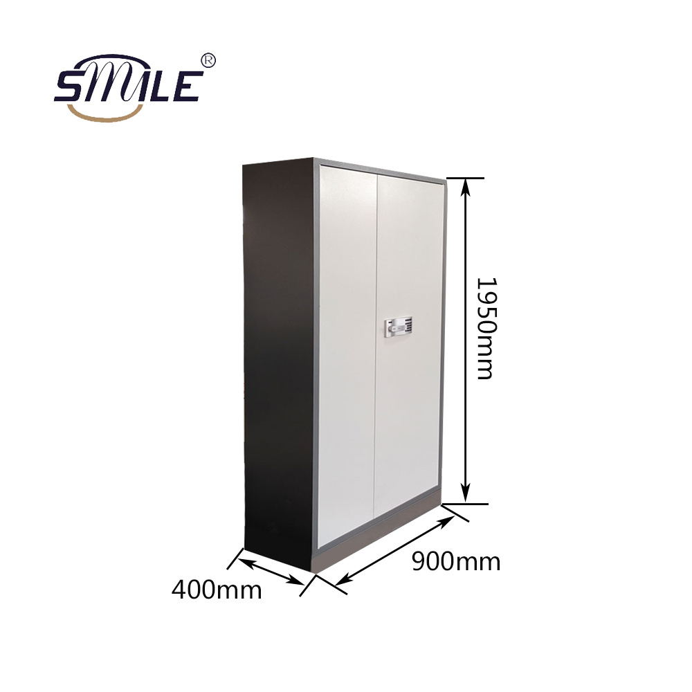 SMILE Large professional Fireproof Metal Storage Cabinet Mechanical Steel Gun Safe Deposit Locker