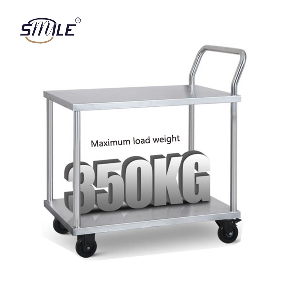 CHNSMILE custom service kids trolley school bag hand cart trolley wheels steel platform transport trolley