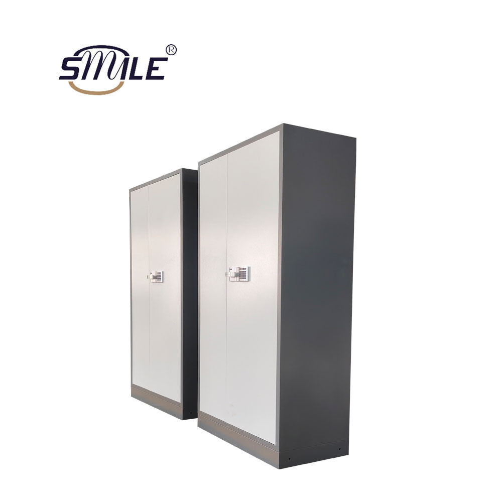 SMILE fireproof and anti-pry security file cabinet Double galvanized steel plate, heavy duty safe with fireproof lock