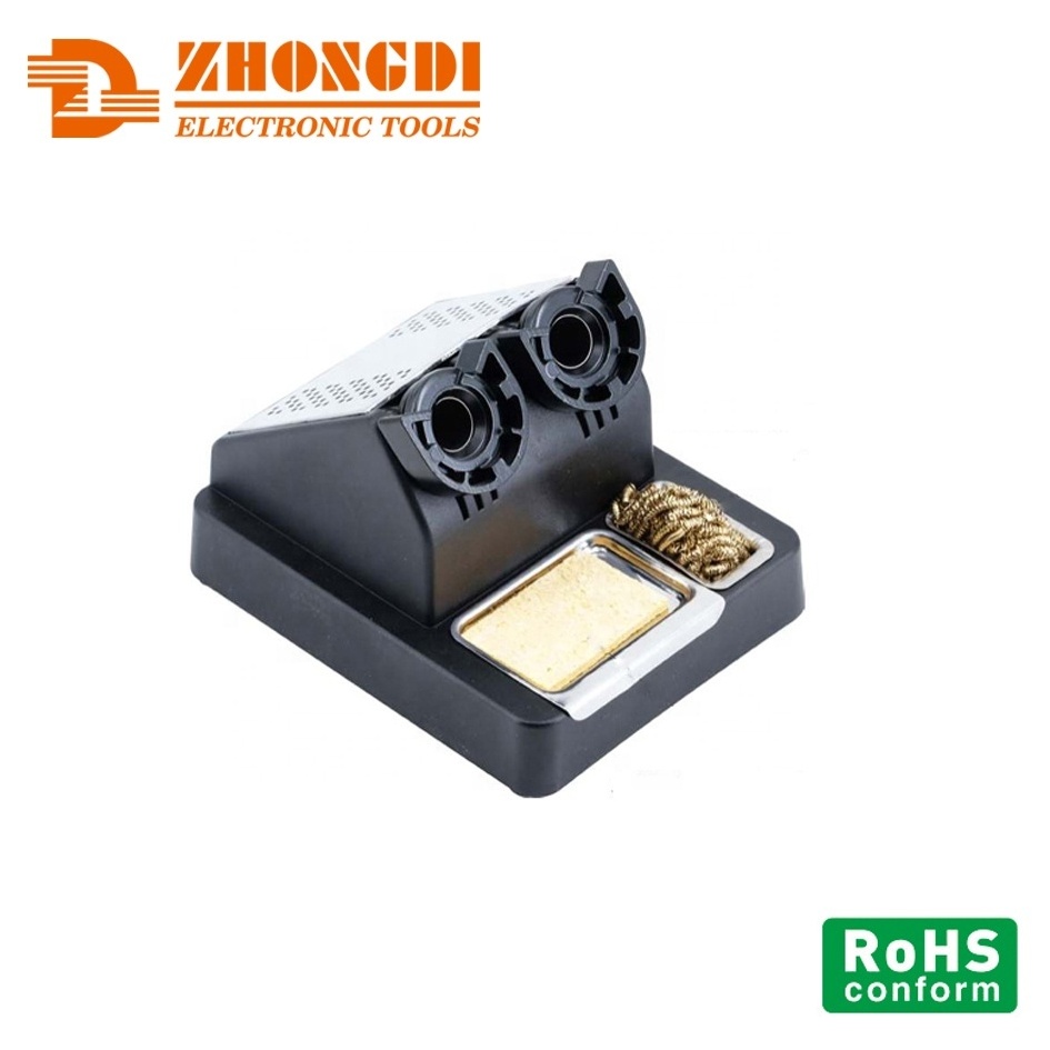 Zhongdi ZD-11S New Product Hot Air Hand-Piece Gun Holder With 2 Fixtures Hot Air Gun Clamp Stand Adjustable Hot Air Gun Fixture