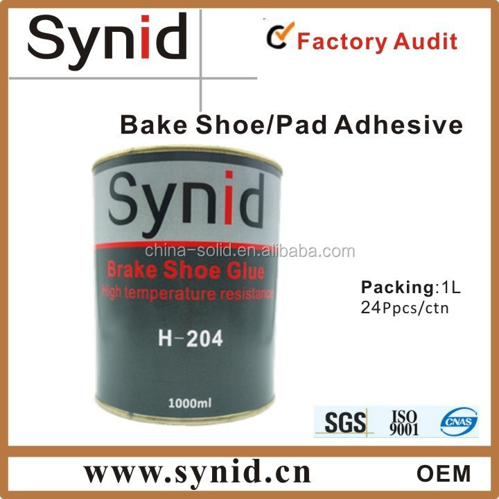 Motorcycle brake shoes brake pad adhesive/glue