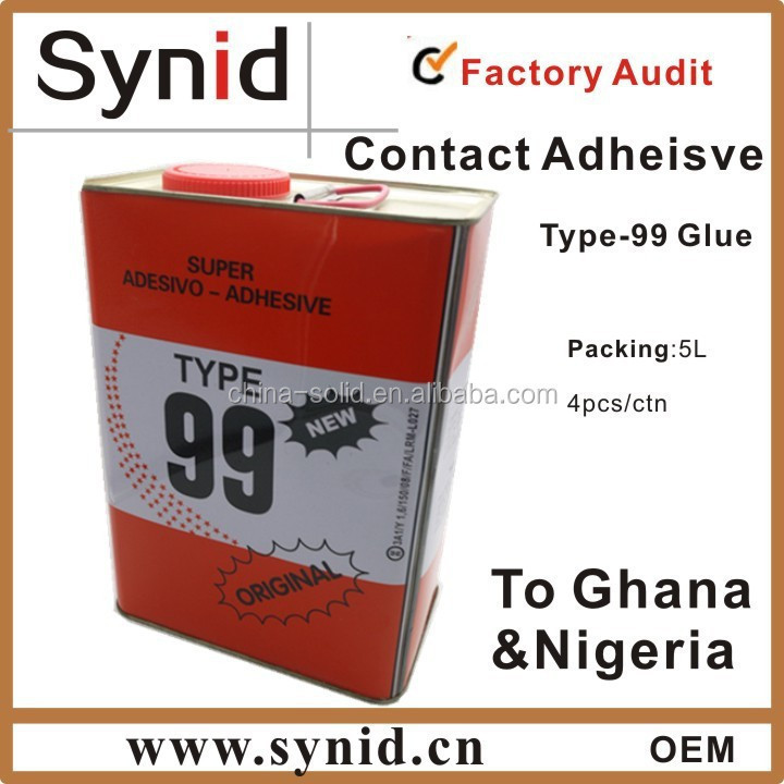 Solvent based Neoprene contact adhesive glue, contact cement