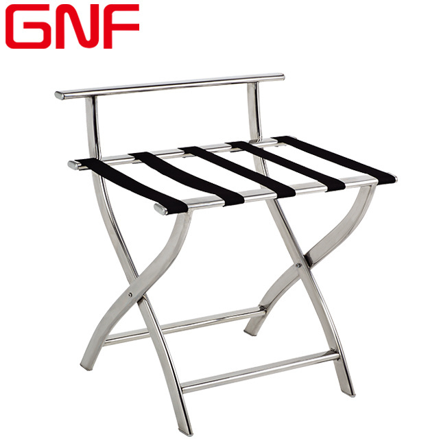 GNF Hotels stainless steel folding Strong metal Baggage Carrier luggage rack