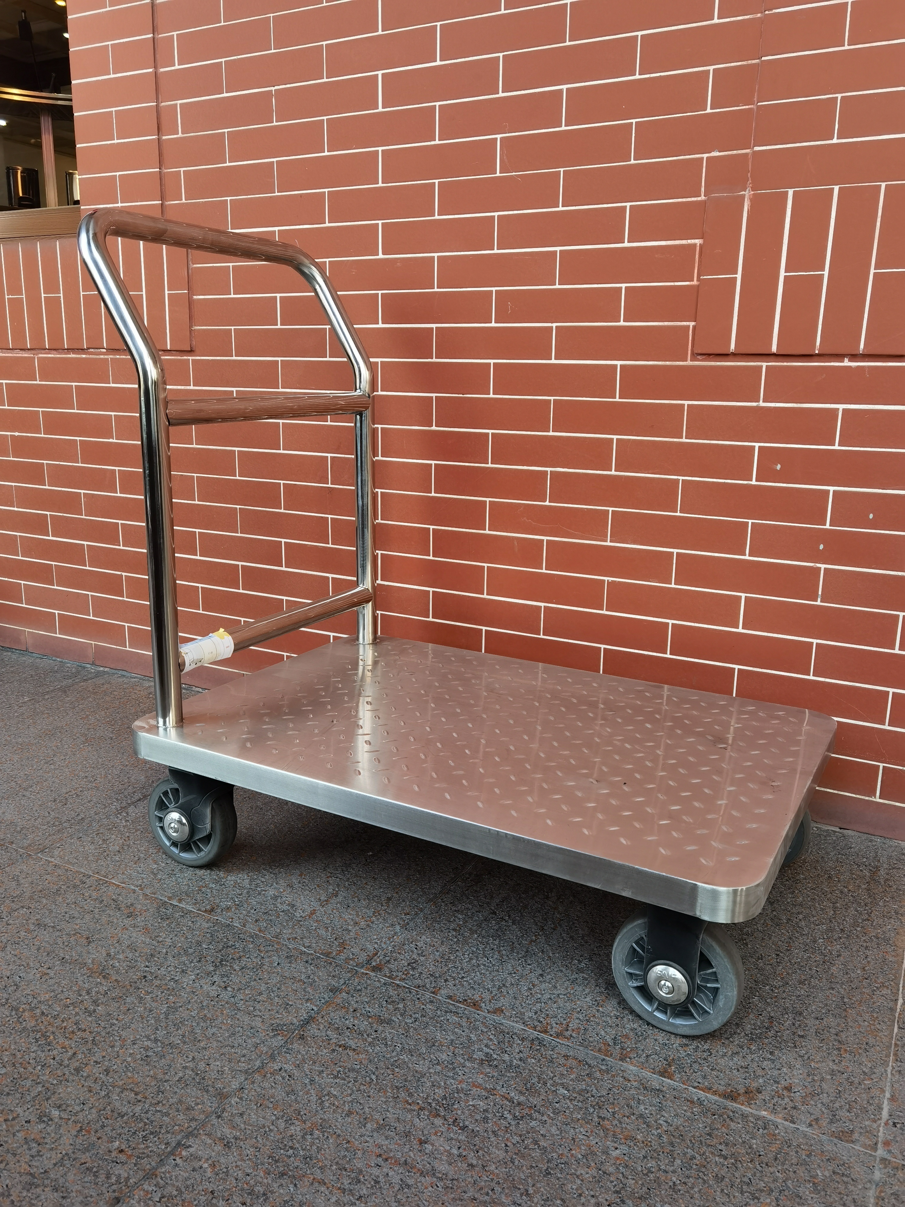 GNF High quality Stainless steel heavy duty hand trolley truck platform trolley