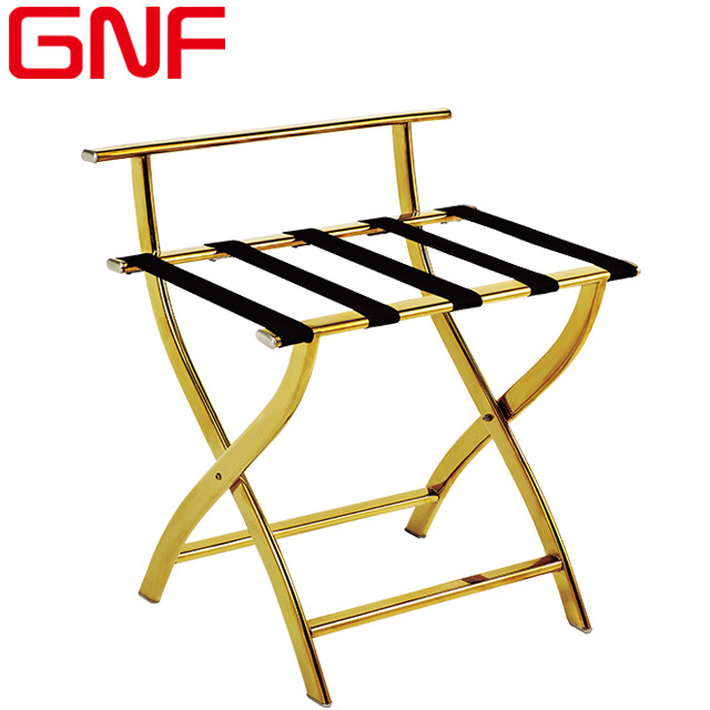 GNF Hotels stainless steel folding Strong metal Baggage Carrier luggage rack