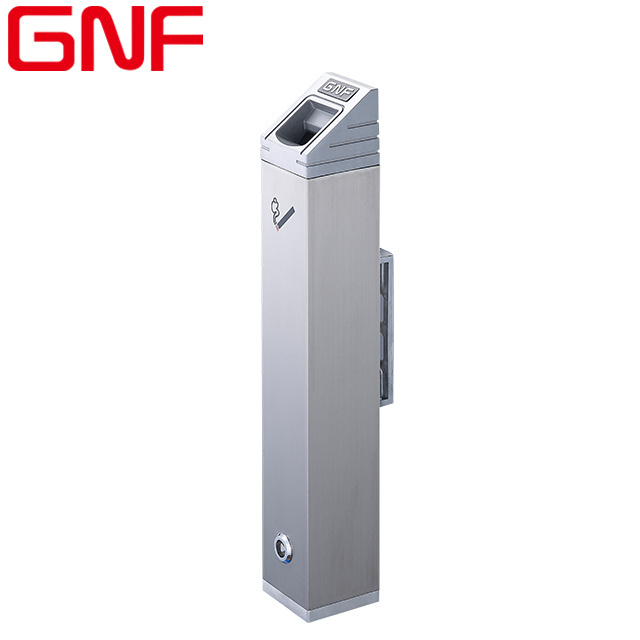 GNF Aluminum wall mounted cigarette ash bin hang ashtray garbage cans for outdoor public