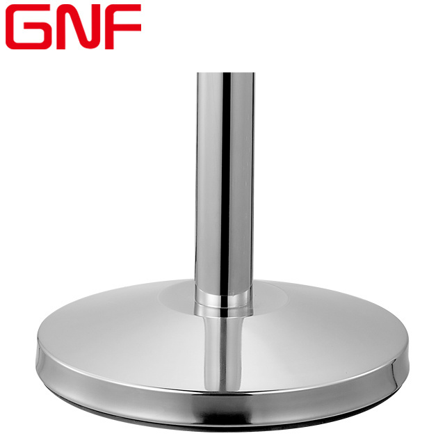 GNF hotel airport Metal Traffic Barrier railing stand  Stanchion Pole retractable belt barrier stanchions for crowd control