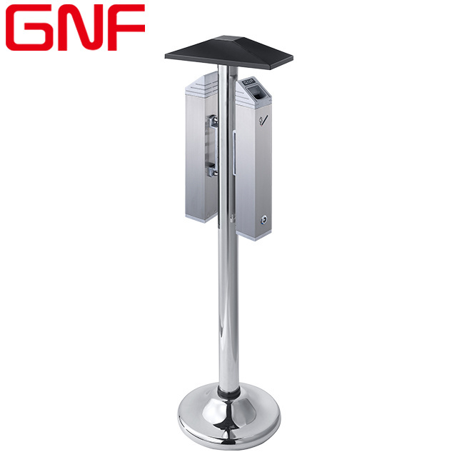 GNF Aluminum wall mounted cigarette ash bin hang ashtray garbage cans for outdoor public