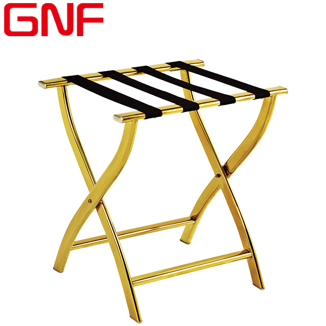 GNF Hotels stainless steel folding Strong metal Baggage Carrier luggage rack