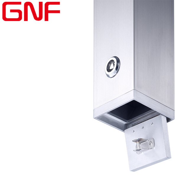 GNF Aluminum wall mounted cigarette ash bin hang ashtray garbage cans for outdoor public