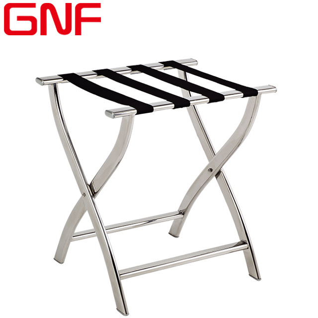 GNF Hotels stainless steel folding Strong metal Baggage Carrier luggage rack