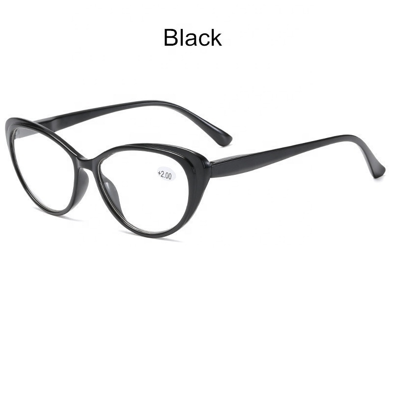 Classic New Cat Eye Reading Glasses for Women Stylish Plastic Reader Glasses for Presbyopia